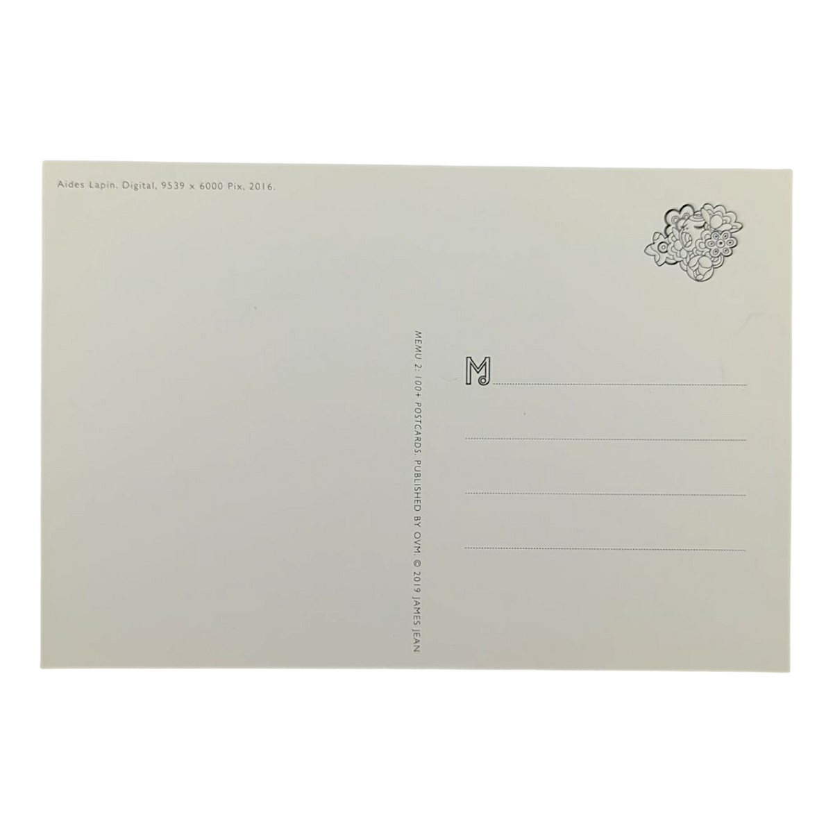 James Jean "Aides Lapin" Postcard