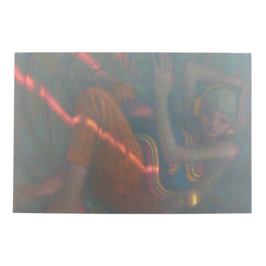 James Jean “Audiophile” Postcard

Offset lithograph on postcard
4 x 6 in
Features a reproduction of James Jean’s "Audiophile" (2022)