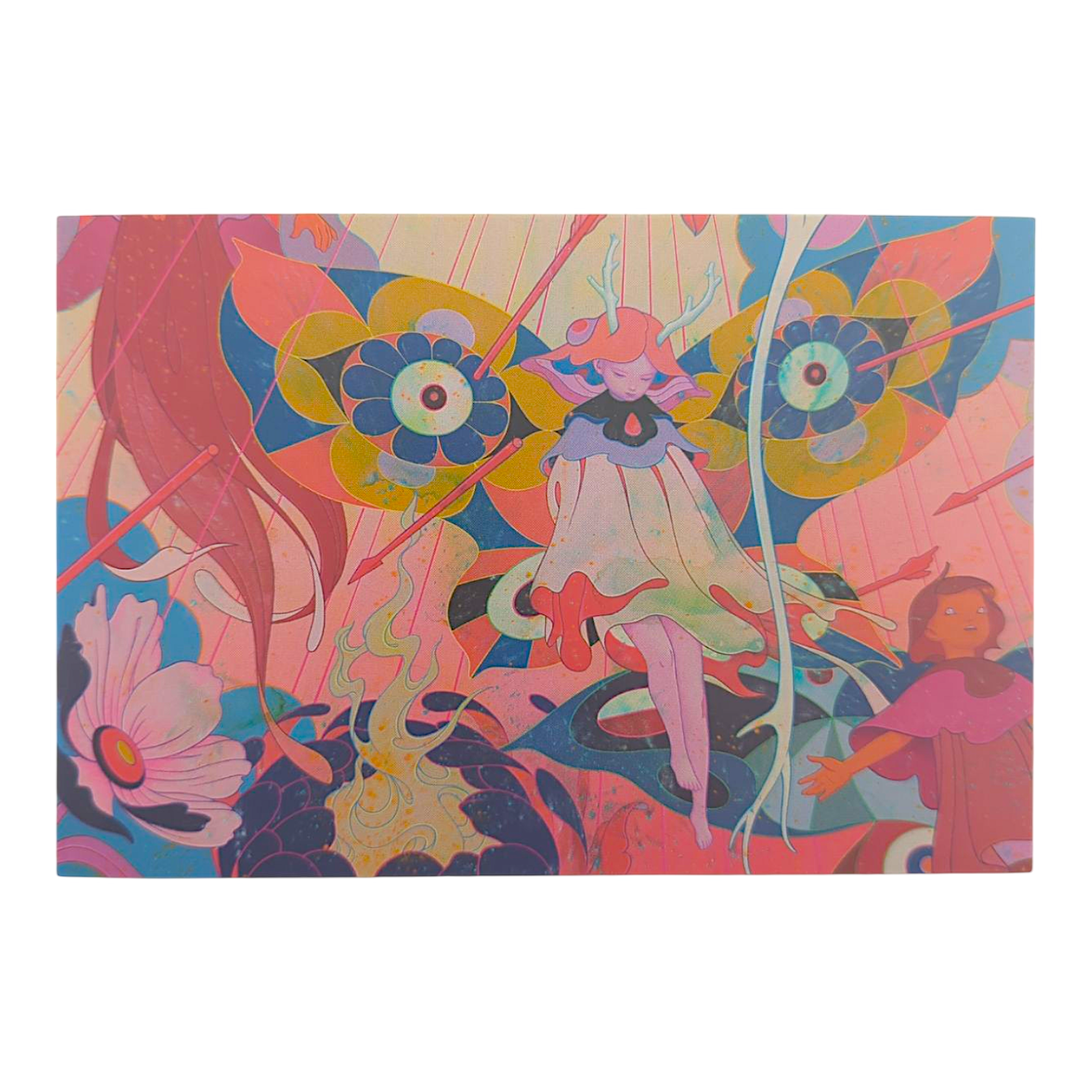James Jean “Aurelians II” Postcard

Offset lithograph on postcard
4 x 6 in
Features a reproduction of James Jean’s "Aurelians II" (2020)