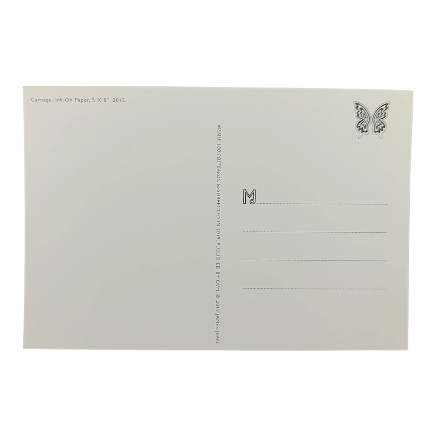 James Jean "Carnage" Postcard