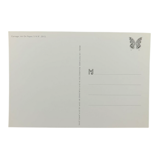 James Jean "Carnage" Postcard