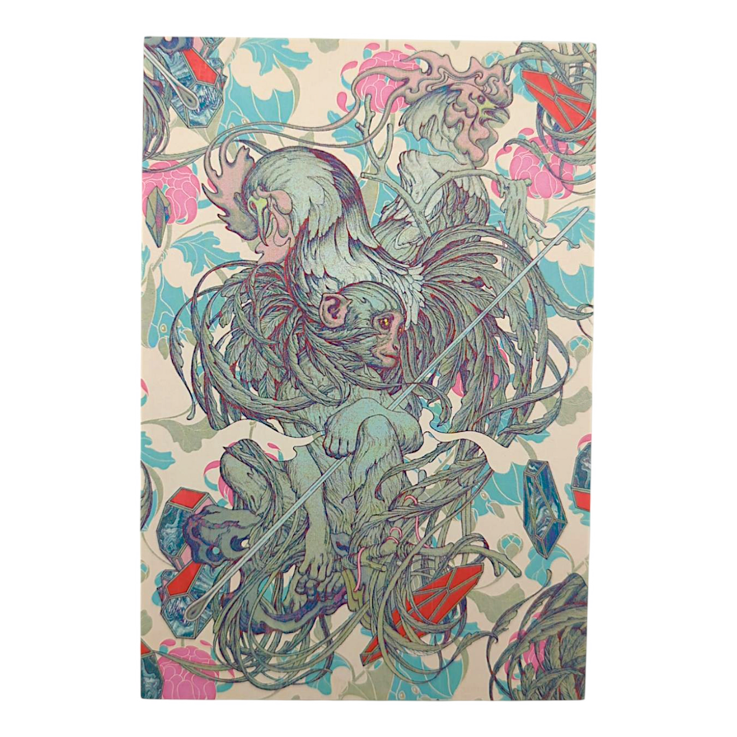 James Jean "Caskets" Postcard