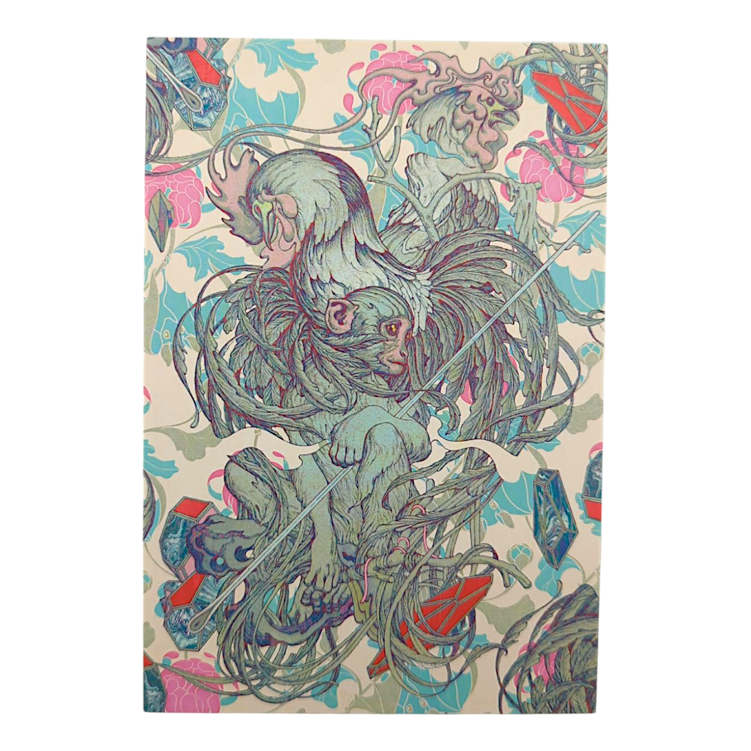 James Jean "Caskets" Postcard
