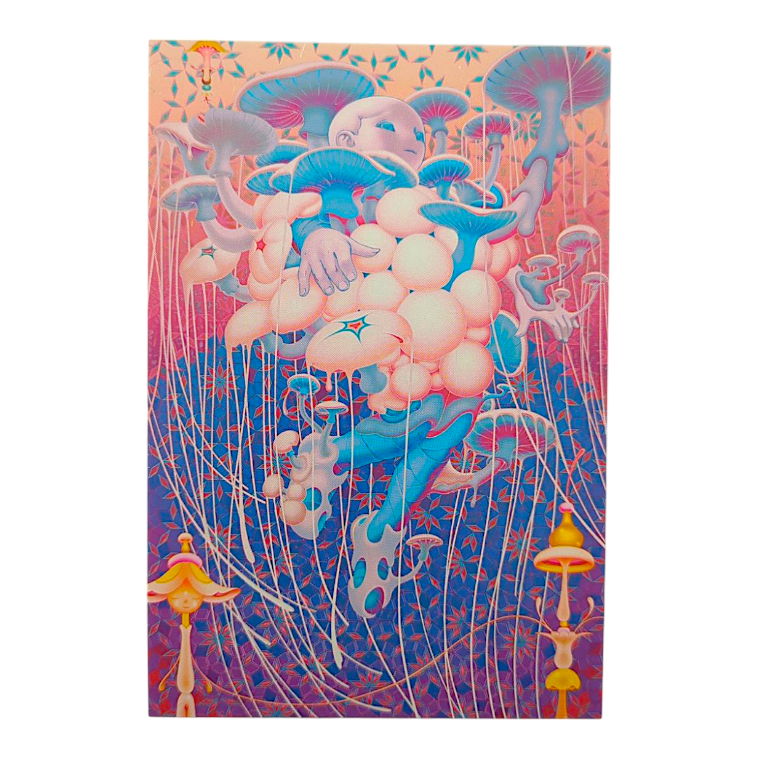 James Jean “Champignon” Postcard 
Offset lithograph on postcard 
4 x 6 in 
Features a reproduction of James Jean’s "Champignon" (2021) 