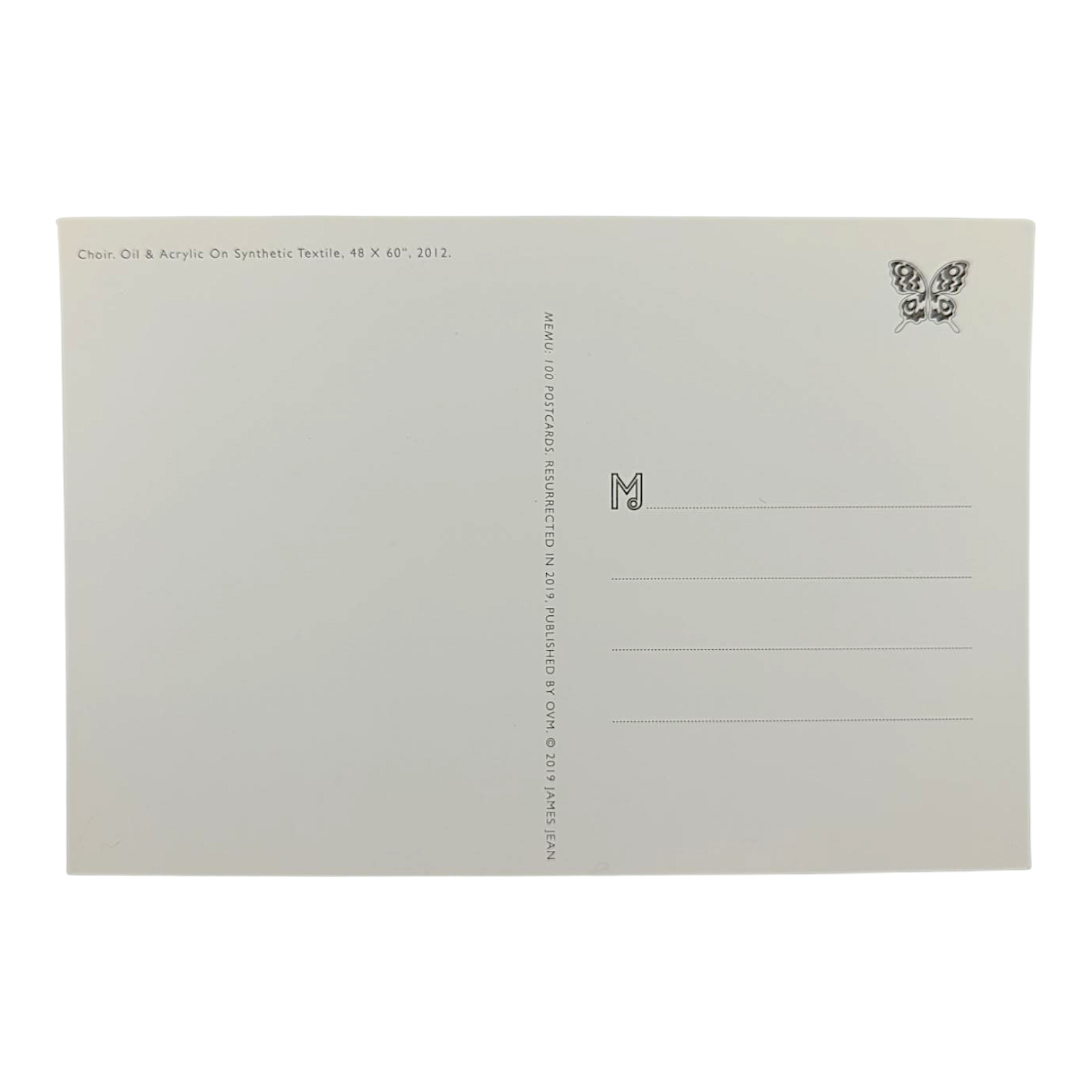 James Jean "Choir" Postcard