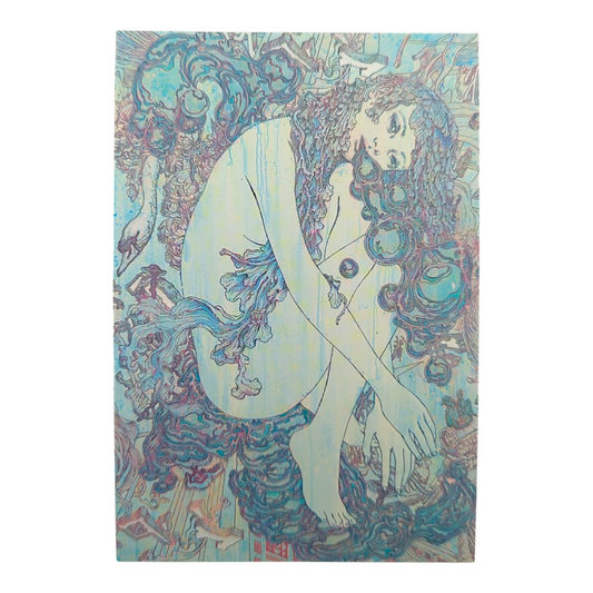 James Jean “Chrome" Postcard

Offset lithograph on postcard
4 x 6 in
Features a reproduction of James Jean’s "Chrome" (2021)
