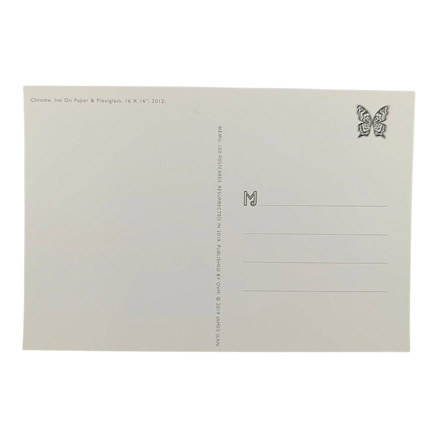 James Jean "Chrome" Postcard