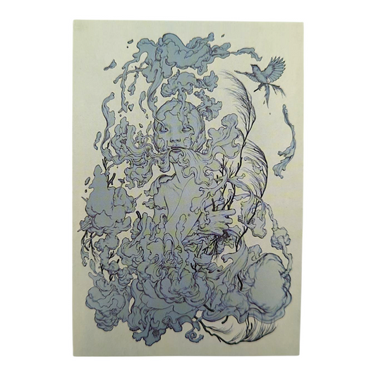James Jean “Cloud” Postcard

Offset lithograph on postcard
4 x 6 in
Features a reproduction of James Jean’s "Cloud" (2014)