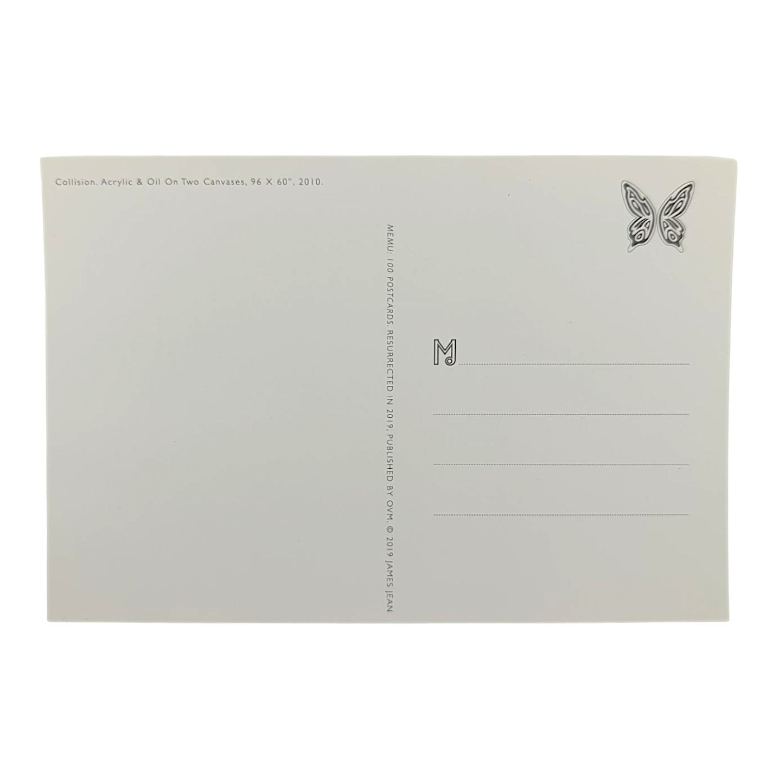 James Jean "Collision" Postcard