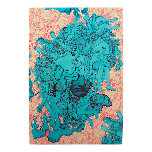 James Jean “Coral” Postcard

Offset lithograph on postcard
4 x 6 in
Features a reproduction of James Jean’s "Coral" (2014)