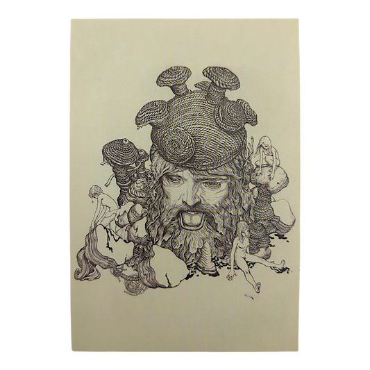 James Jean “Critter” Postcard

Offset lithograph on postcard
4 x 6 in
Features a reproduction of James Jean’s "Critter" (2014)
