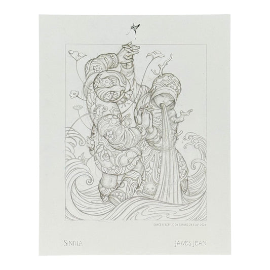 James Jean "Dance II" Postcard