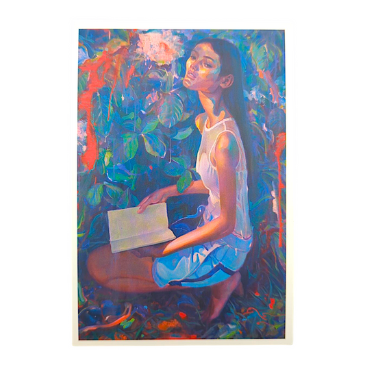 James Jean “Della” Postcard

Offset lithograph on postcard
4 x 6 in
Features a reproduction of James Jean’s "Della" (2014)