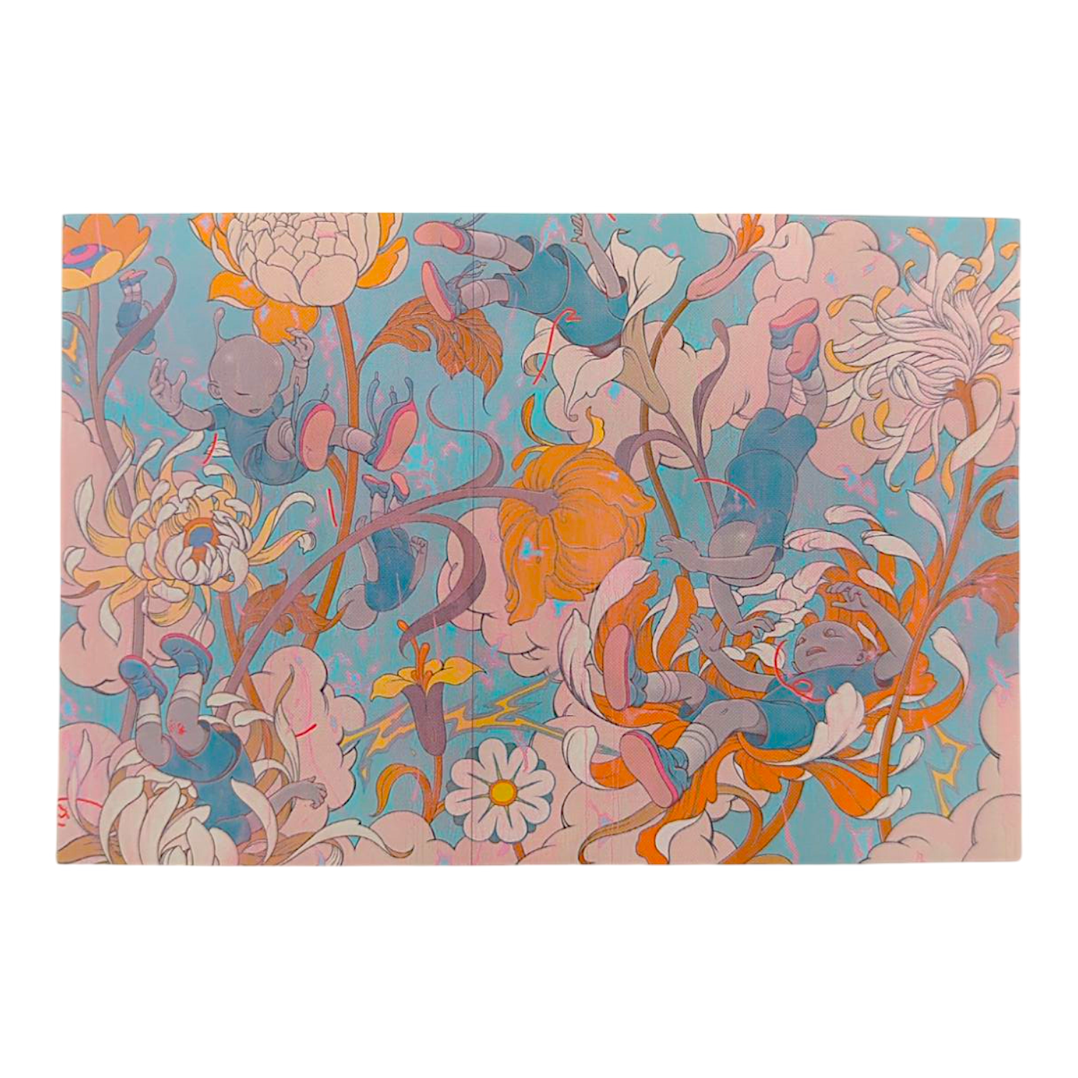 James Jean “Descendents” Postcard

Offset lithograph on postcard
4 x 6 in
Features a reproduction of James Jean’s "Descendents" (2019)