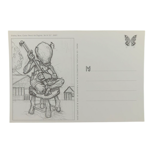 James Jean "Didley Bow" Postcard