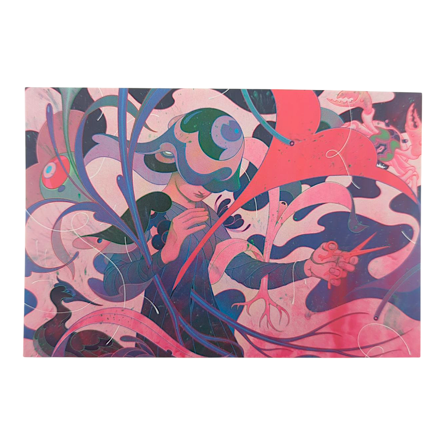 James Jean “Doubt” Postcard

Offset lithograph on postcard
4 x 6 in
Features a reproduction of James Jean’s "Doubt" (2022)