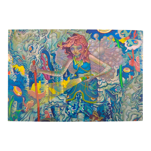 James Jean “Enoki II” Postcard

Offset lithograph on postcard
4 x 6 in
Features a reproduction of James Jean’s "Enoki II" (2013)