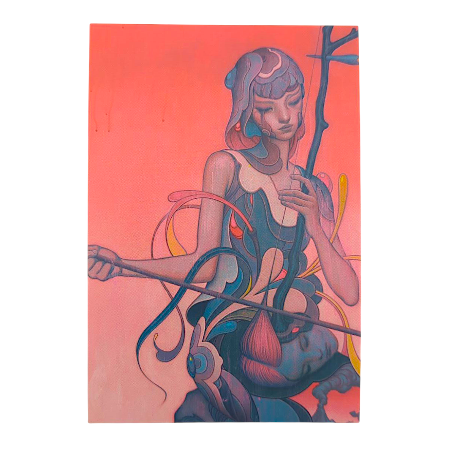 James Jean “Erhu” Postcard

Offset lithograph on postcard
4 x 6 in
Features a reproduction of James Jean’s "Erhu" (2019)