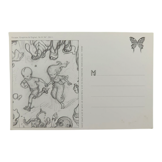 James Jean "Escape" Postcard