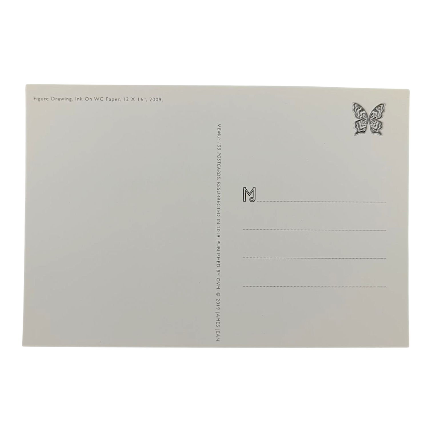 James Jean "Figure Drawing" Postcard