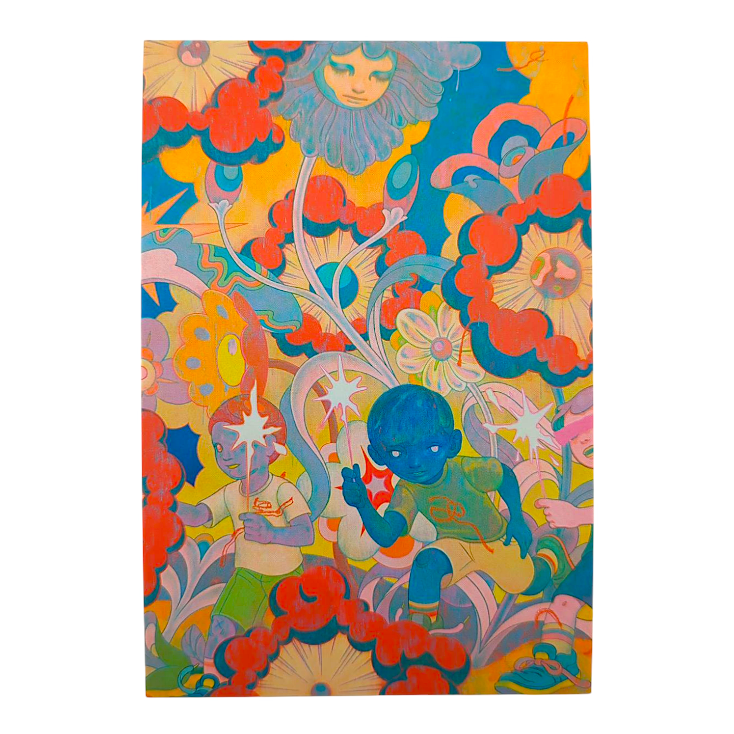 James Jean “Fireworks” Postcard

Offset lithograph on postcard
4 x 6 in
Features a reproduction of James Jean’s "Fireworks" (2018)