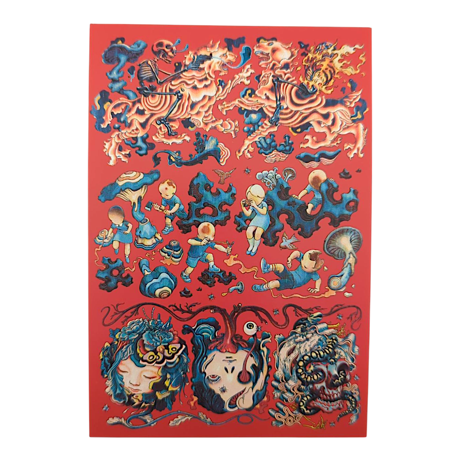 James Jean “Flash I” Postcard

Offset lithograph on postcard
4 x 6 in
Features a reproduction of James Jean’s "Flash I" (2014)