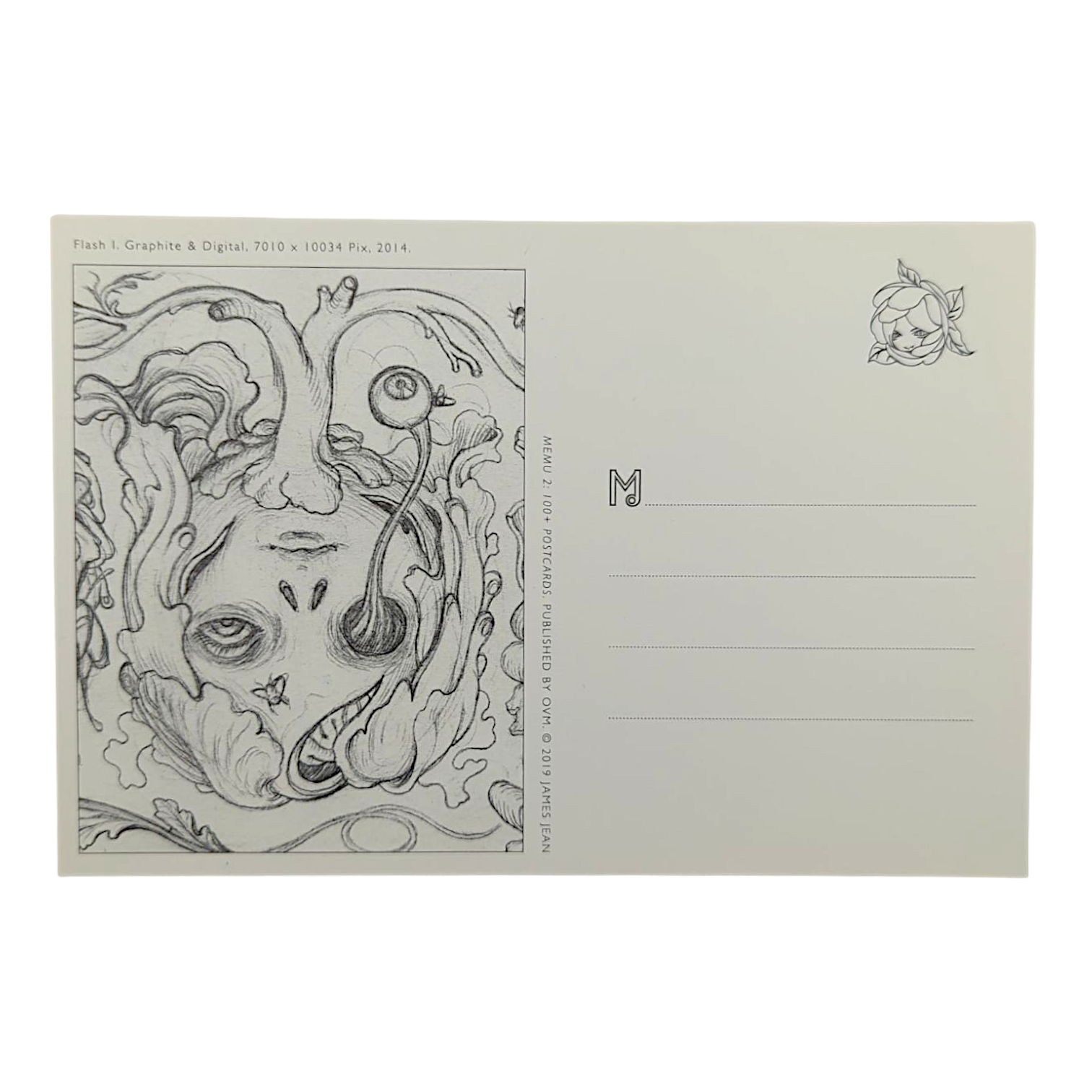 James Jean “Flash I” Postcard

Offset lithograph on postcard
4 x 6 in
Features a reproduction of James Jean’s "Flash I" (2014)