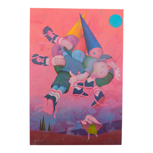 James Jean “Flight” Postcard

Offset lithograph on postcard
4 x 6 in
Features a reproduction of James Jean’s "Flight" (2021)