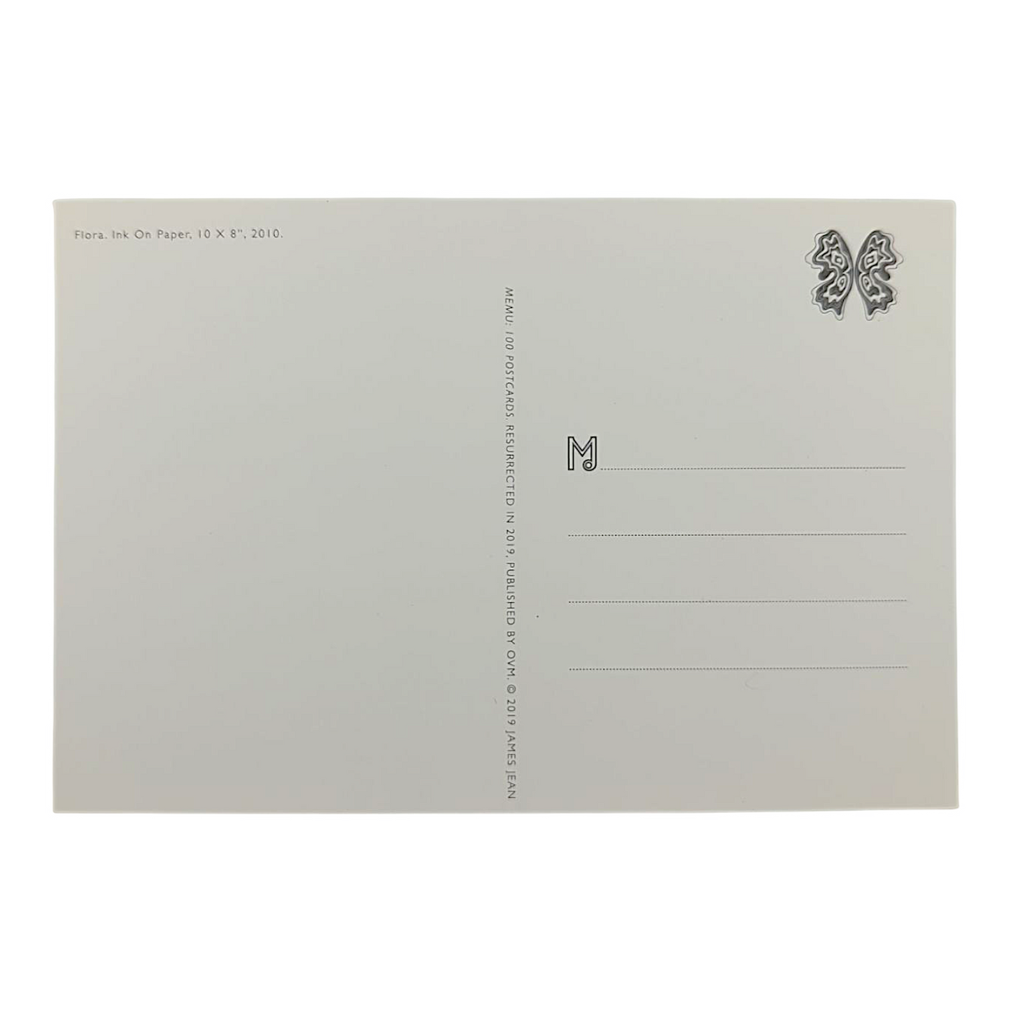 James Jean “Flora" Postcard