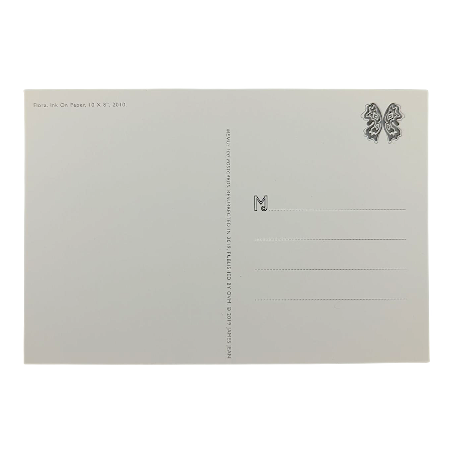 James Jean “Flora" Postcard