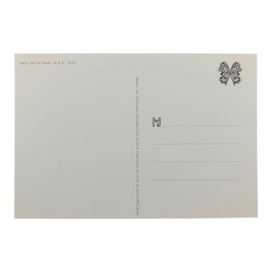 James Jean “Flora" Postcard