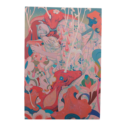 James Jean “Goat III” Postcard

Offset lithograph on postcard
4 x 6 in
Features a reproduction of James Jean’s "Goat III" (2020)