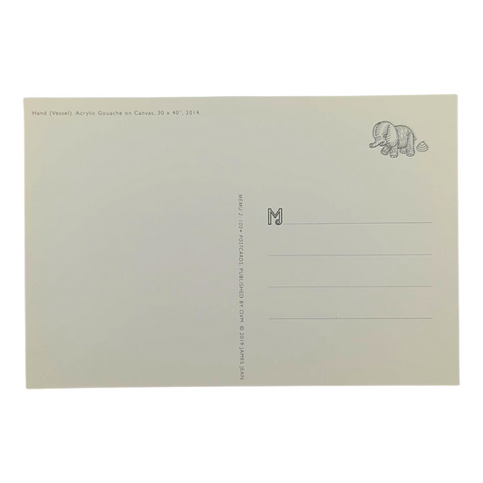 James Jean “Hand (Vessel)" Postcard

Offset lithograph on postcard
4 x 6 in
Features a reproduction of James Jean’s "Hand (Vessel)" (2014)