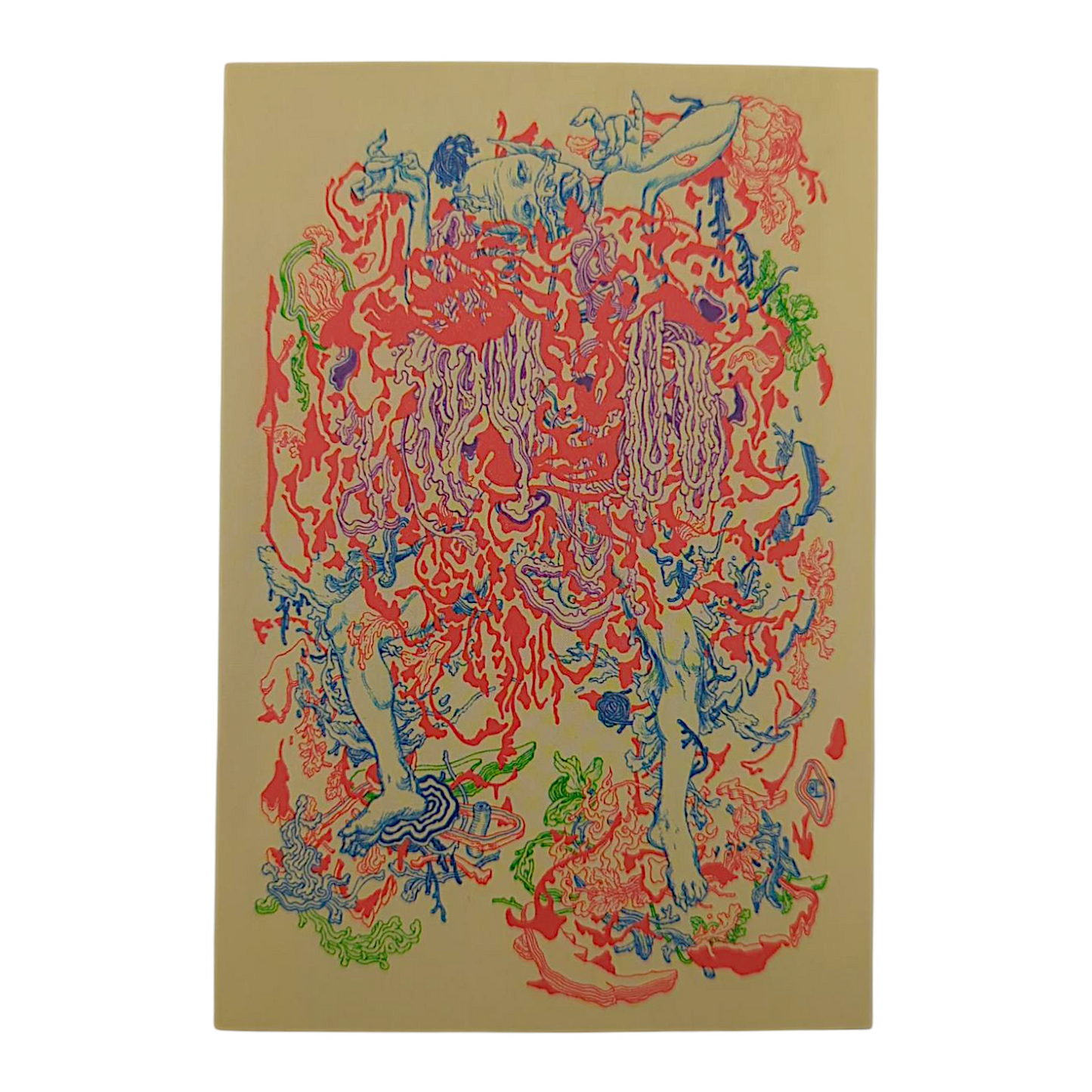 James Jean “Hannya" Postcard