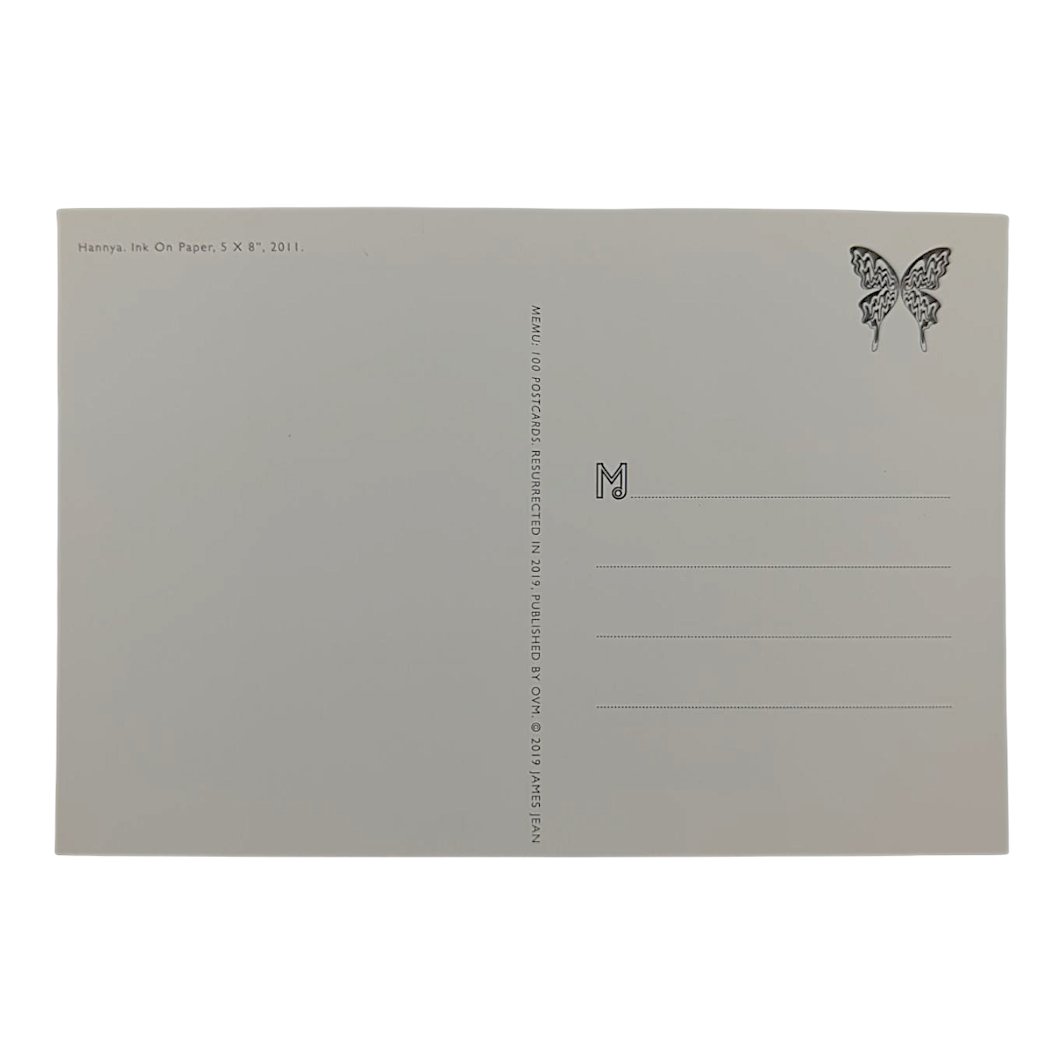 James Jean “Hannya" Postcard