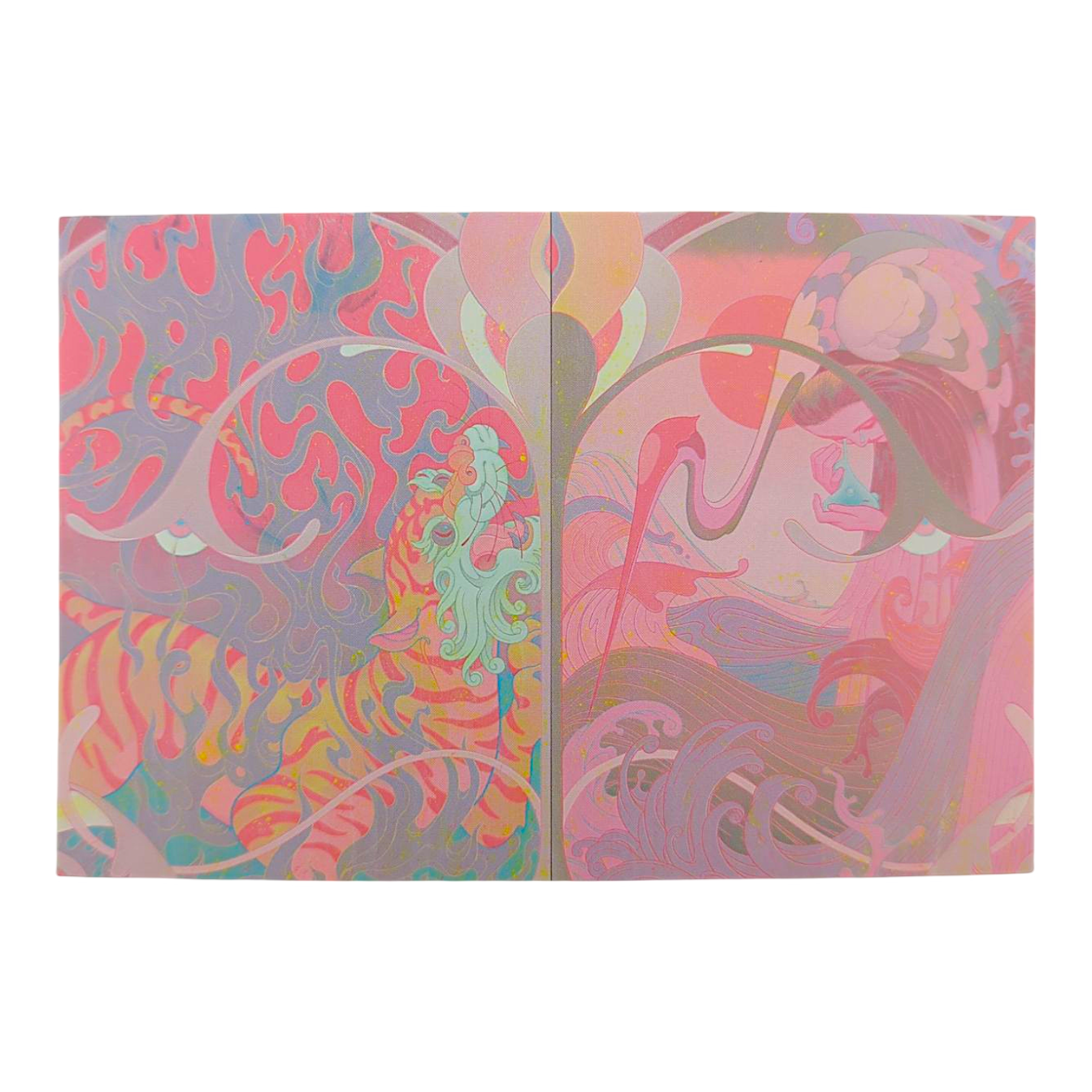 James Jean “Harmony II” Postcard

Offset lithograph on postcard
4 x 6 in
Features a reproduction of James Jean’s "Harmony II" (2021)