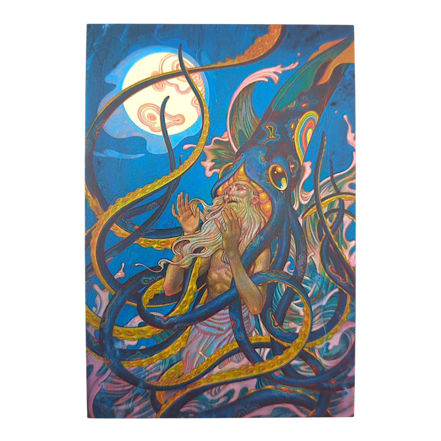 James Jean "Hi Hat" Postcard