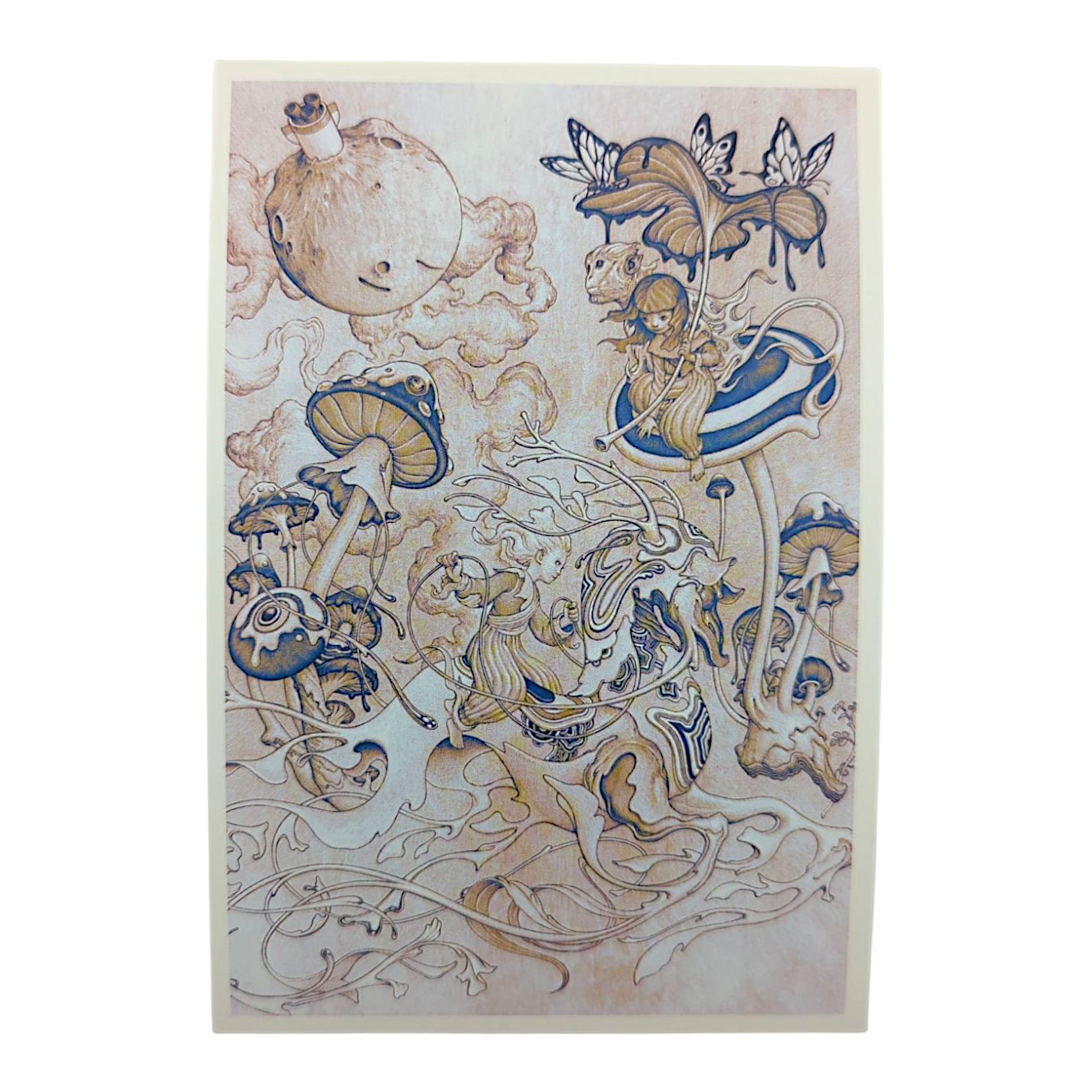 James Jean “Horse VII” Postcard

Offset lithograph on postcard
4 x 6 in
Features a reproduction of James Jean’s "Horse VII" (2016)