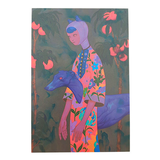 James Jean "Hound II" Postcard