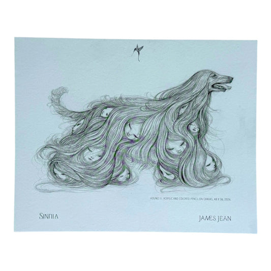 James Jean "Hound III" Postcard