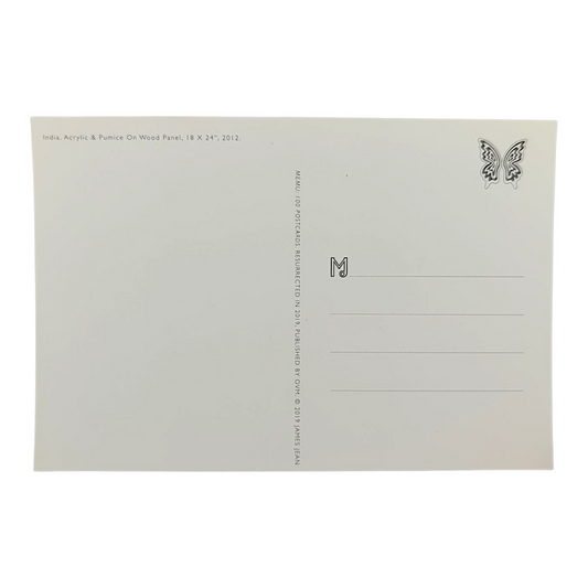 James Jean "India" Postcard