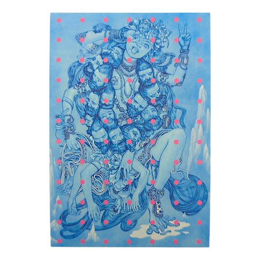 James Jean “Kali” Postcard

Offset lithograph on postcard
4 x 6 in
Features a reproduction of James Jean’s "Kali" (2015)