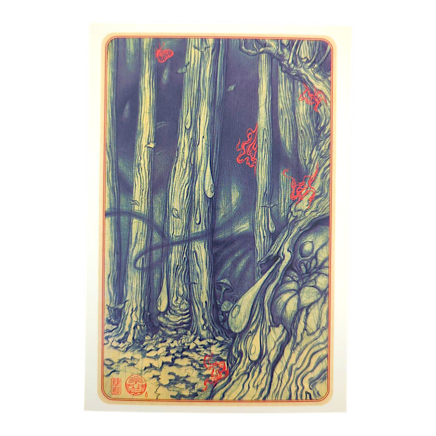 James Jean “Kindling II” Postcard

Offset lithograph on postcard
4 x 6 in
Features a reproduction of James Jean’s "Kindling II" (2008)