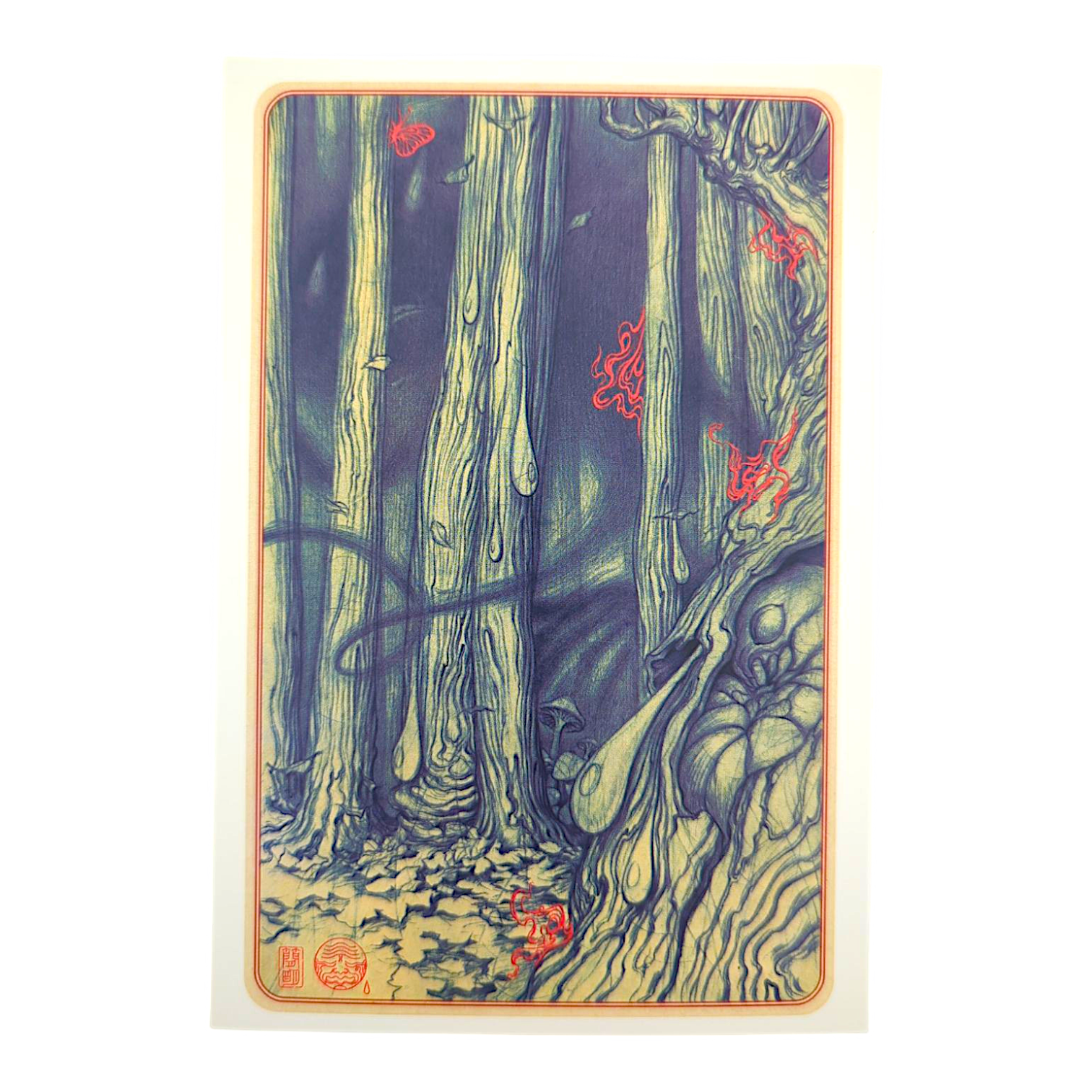 James Jean “Kindling II” Postcard

Offset lithograph on postcard
4 x 6 in
Features a reproduction of James Jean’s "Kindling II" (2008)