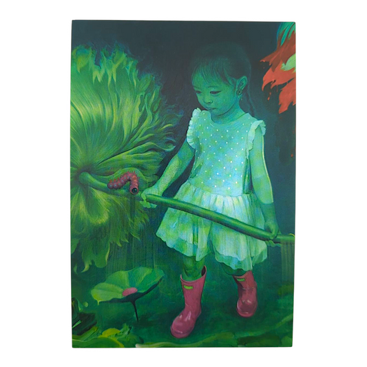 James Jean “Lola” Postcard

Offset lithograph on postcard
4 x 6 in
Features a reproduction of James Jean’s "Lola" (2017)