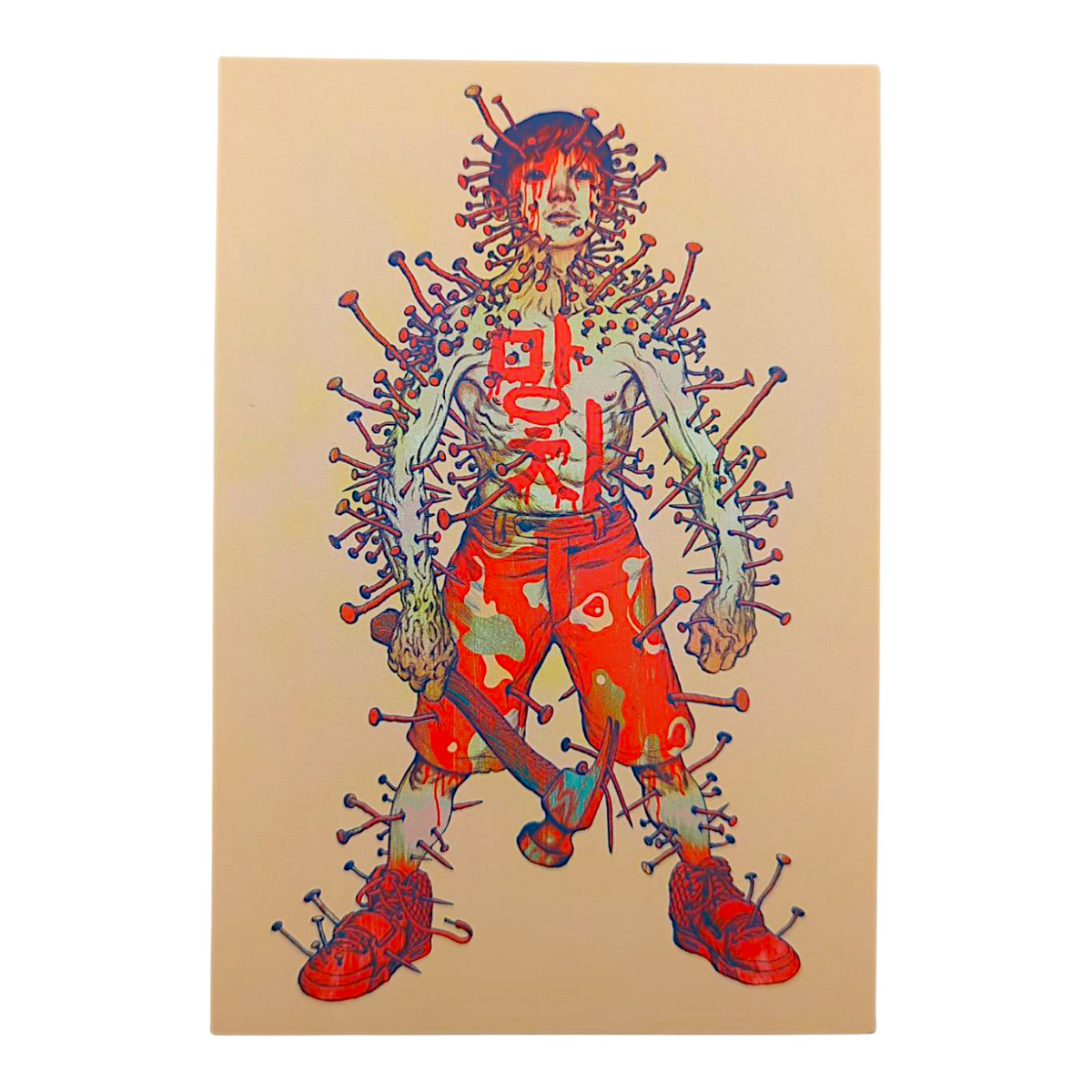 James Jean “Mangchi II” Postcard

Offset lithograph on postcard
4 x 6 in
Features a reproduction of James Jean’s "Mangchi II" (2014)