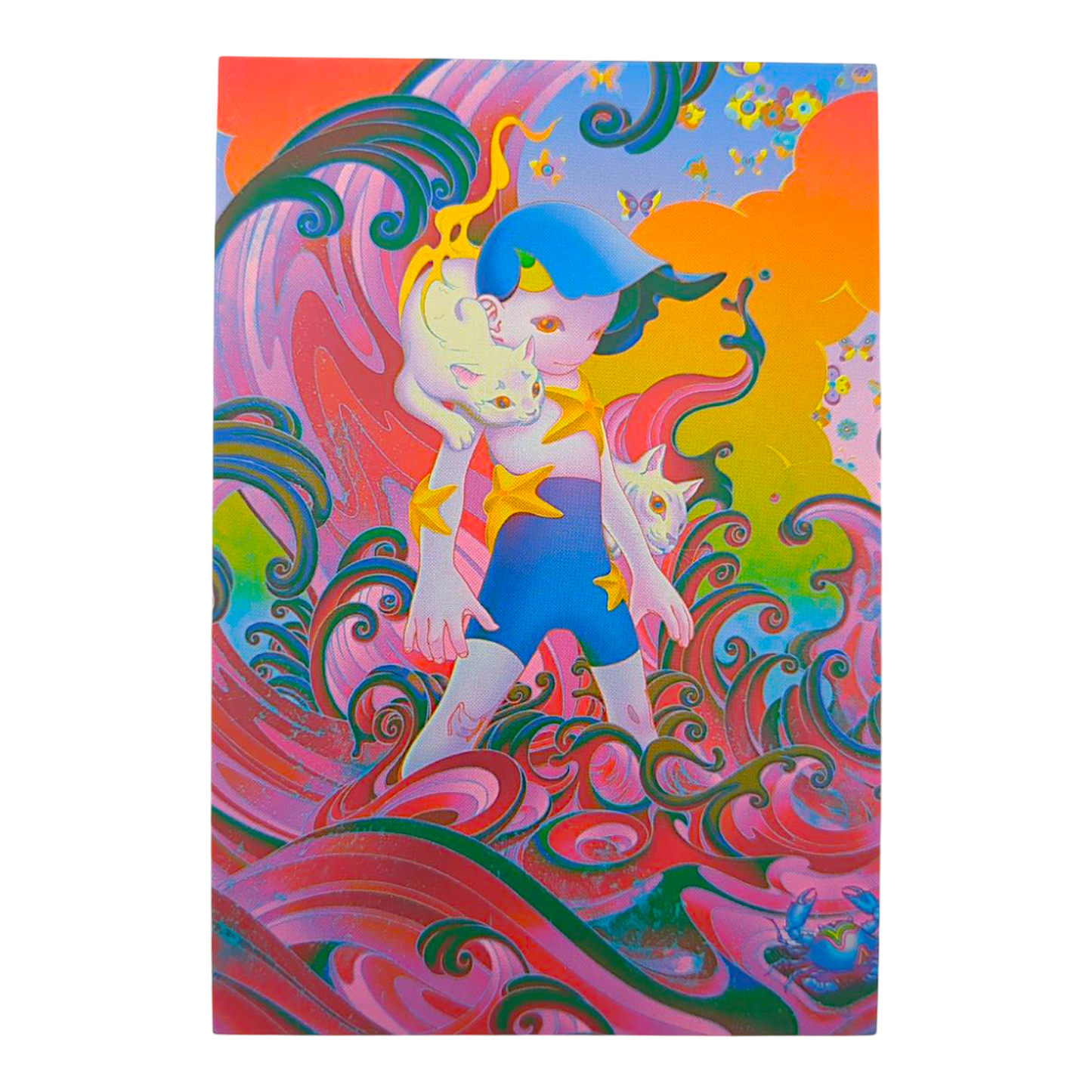 James Jean “Meowtide” Postcard

Offset lithograph on postcard
4 x 6 in
Features a reproduction of James Jean’s "Meowtide" (2021)