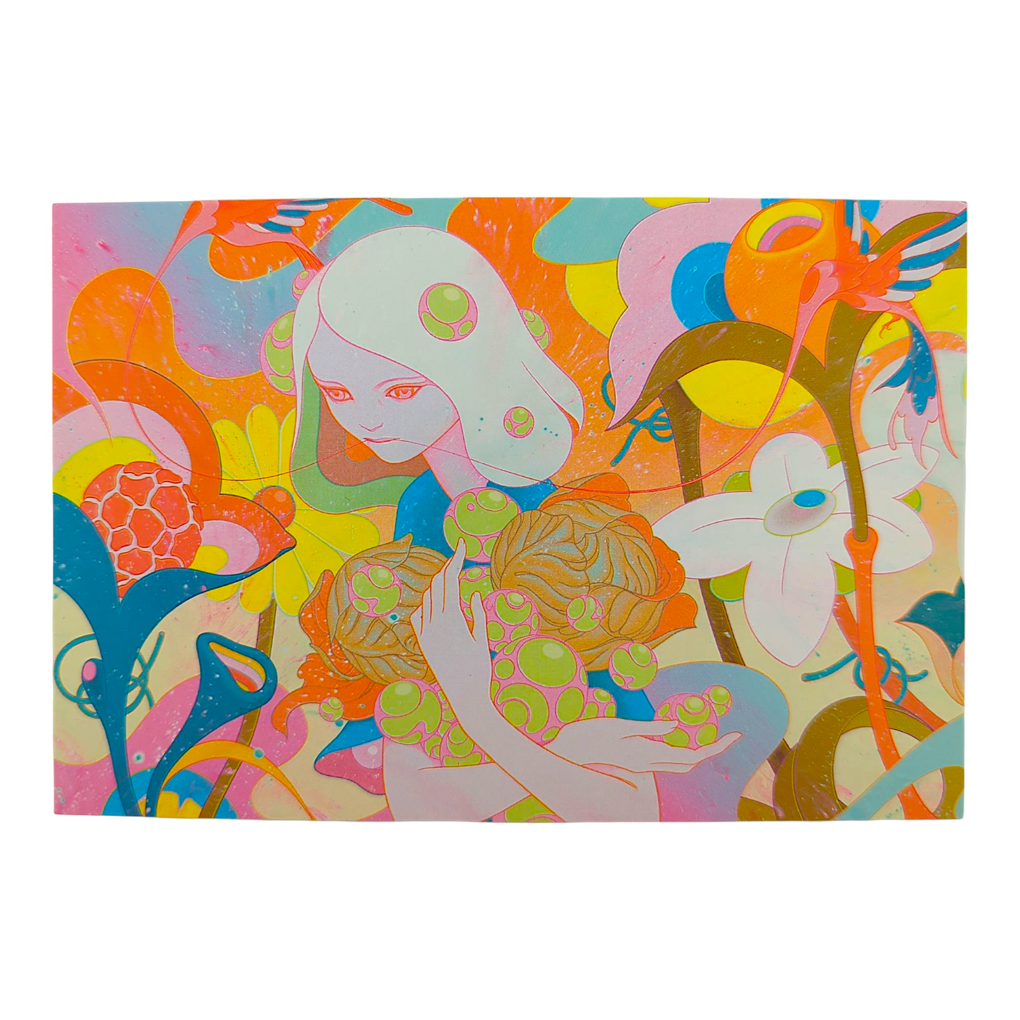 James Jean "Messengers" Postcard 

Offset lithograph on postcard 
4 x 6 in 
Features a reproduction of James Jean’s "Messengers"