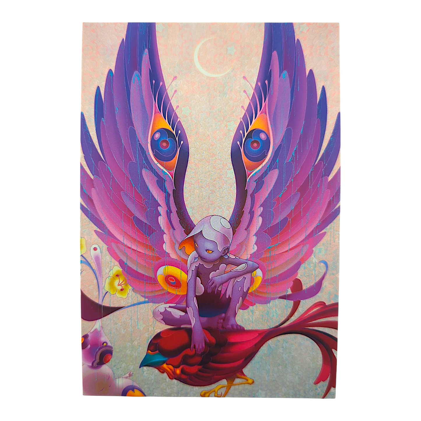 James Jean "Moonchild" Postcard 

Offset lithograph on postcard 
4 x 6 in 
Features a reproduction of James Jean’s "Moonchild" (2021) 