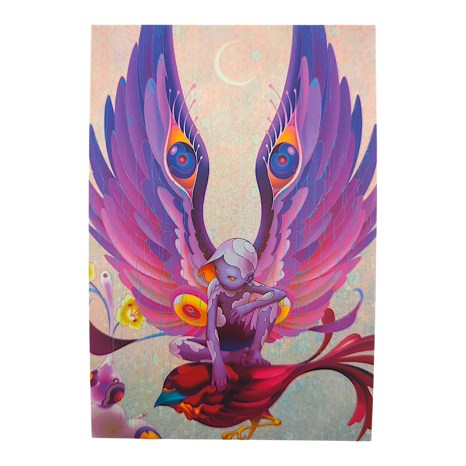 James Jean "Moonchild" Postcard 

Offset lithograph on postcard 
4 x 6 in 
Features a reproduction of James Jean’s "Moonchild" (2021) 